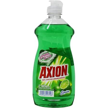 DETERGENTE LIQ. AXION LIMON 400ML