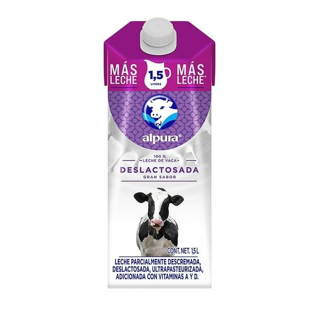 LECHE ALPURA DESLACT 1.5LT