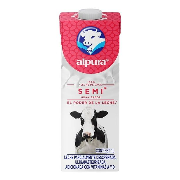 LECHE ALPURA SEMI 1LT