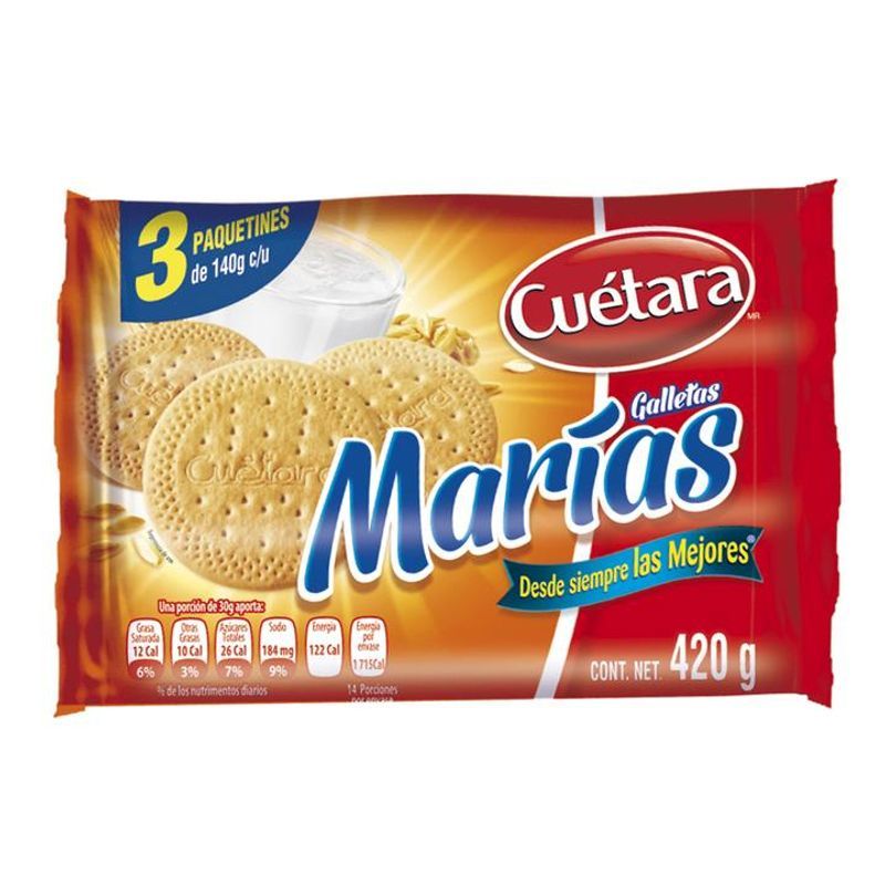 GALLETA MARIAS CUETARA 420GR