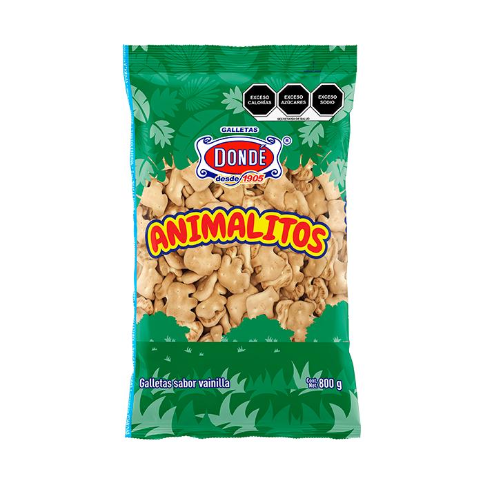 GALLETA ANIMALITO DONDE 350GR