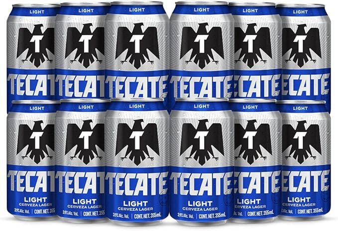 TECATE LIGHT LATA 355ML PZ.