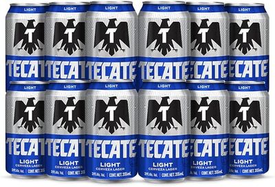 TECATE LIGHT LATA 355ML PZ.