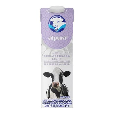 LECHE ALPURA DESLAC LIGHT 1LT