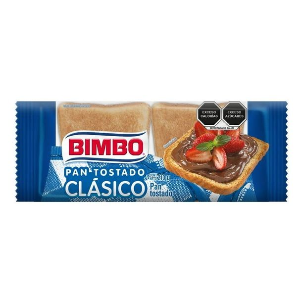 PAN TOSTADO CLASICO 210GR PZ...