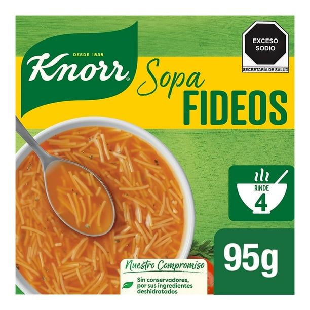 SOPA FIDEOS KNORR 95GR 