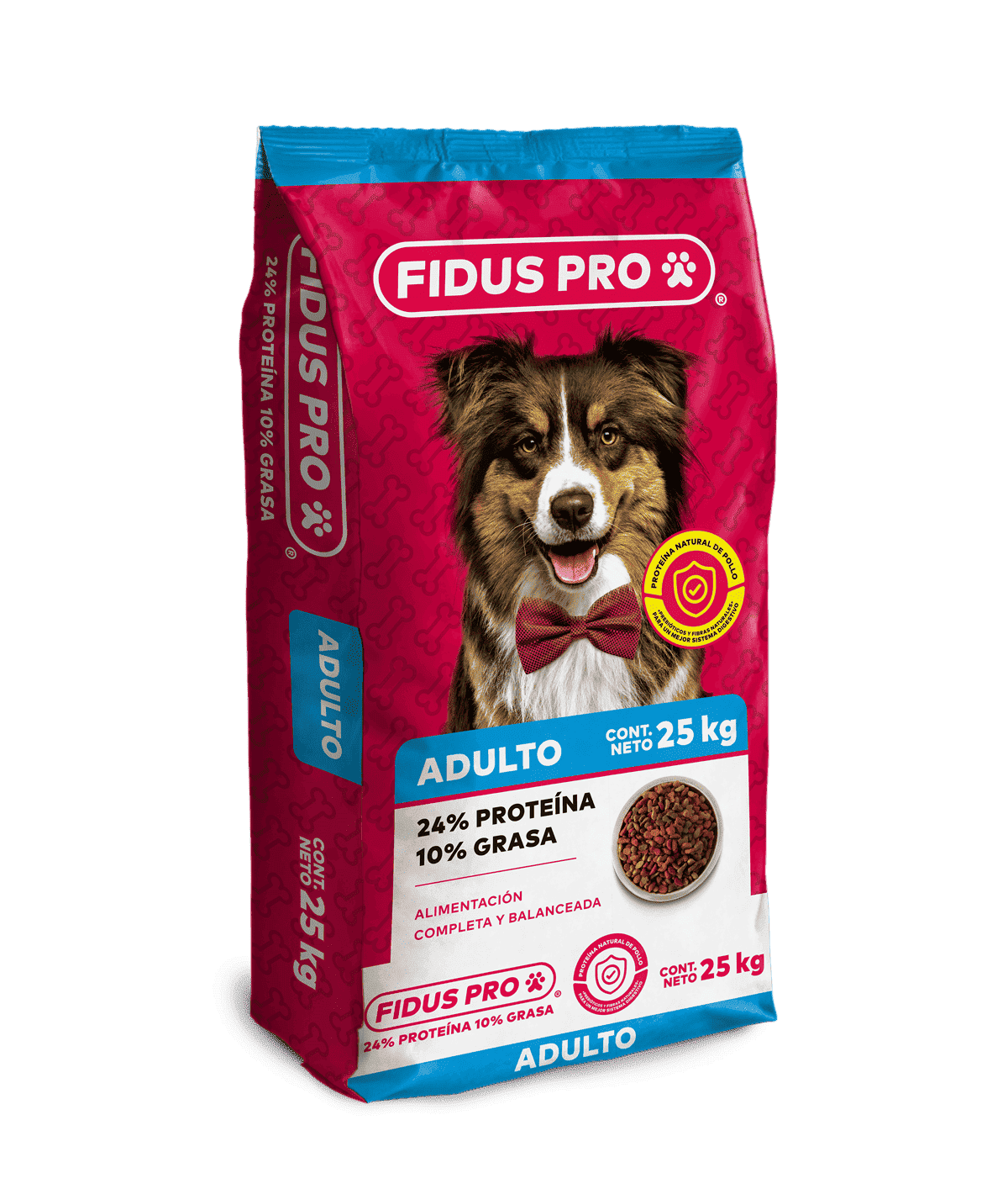 ALIMENTO MASCOTA FIDUS PRO 700GR