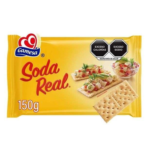 GALLETA SODA REAL GAMESA 150GR 