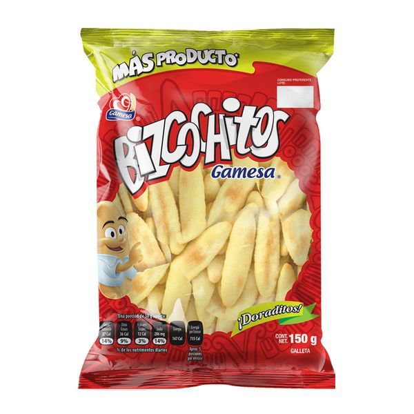 GALLETA BIZCOCHITOS GAMESA 150GR