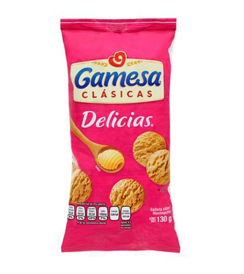 GALLETA DELICIAS GAMESA 138GR