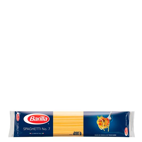 PASTA BARILLA SPAGHETTI N 7 GRANDE 200GR