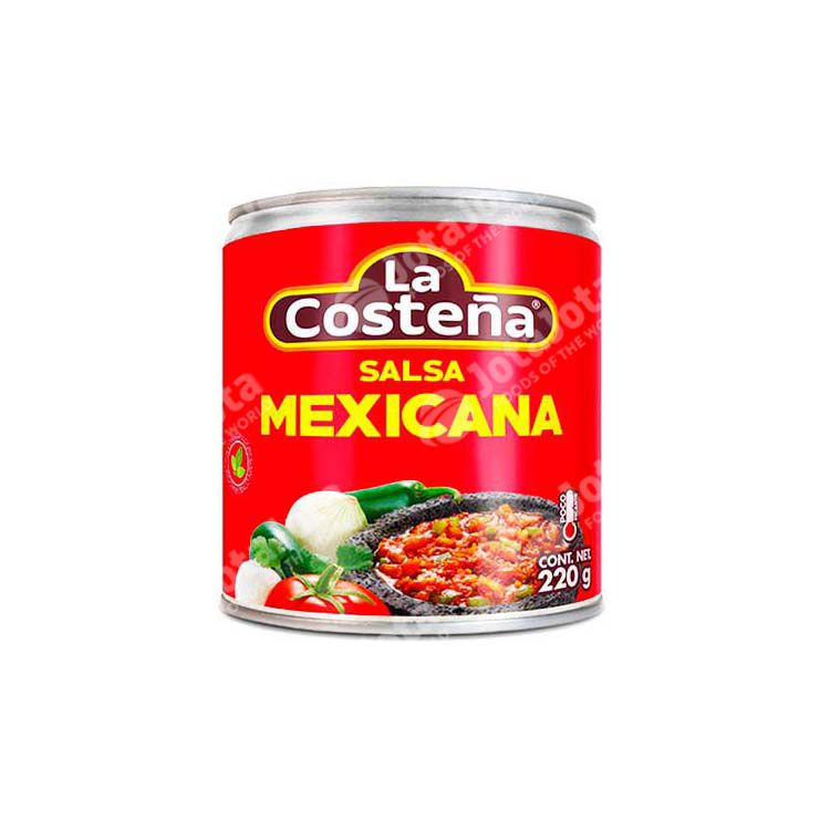 SALSA MEXICANA ROJA LA COSTEÑA 220GR
