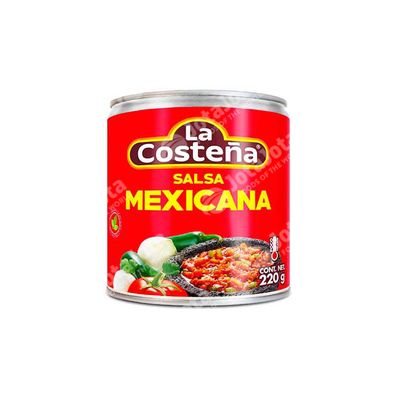 SALSA MEXICANA ROJA LA COSTEÑA 220GR