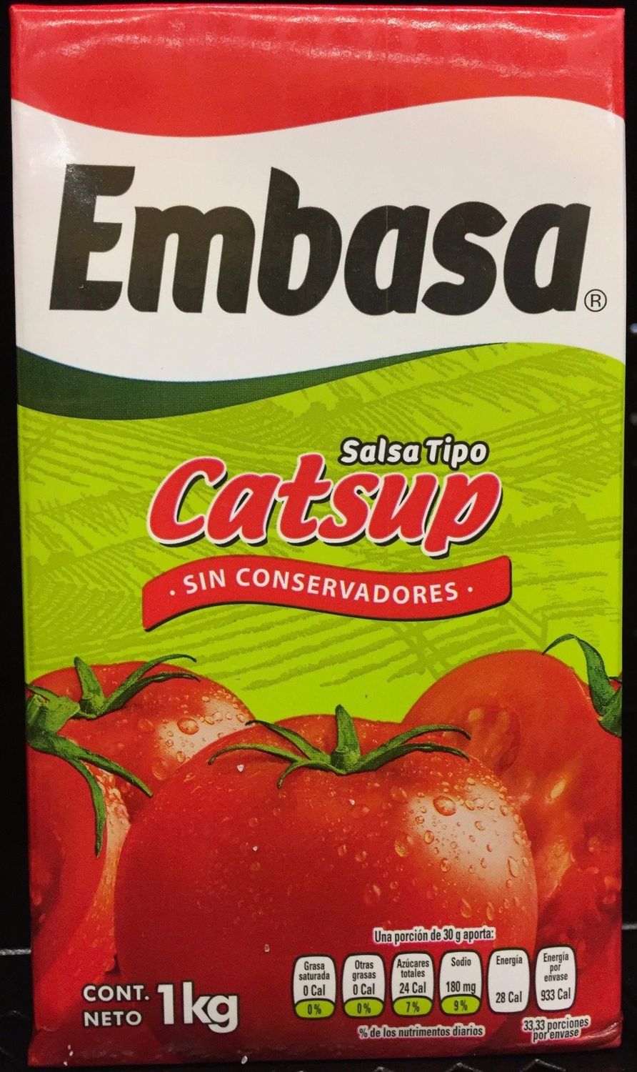 SALSA T/CATSUP EMBASA 1KG 