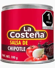 SALSA CHILE CHIPOTLE LA COSTEÑA 100GR