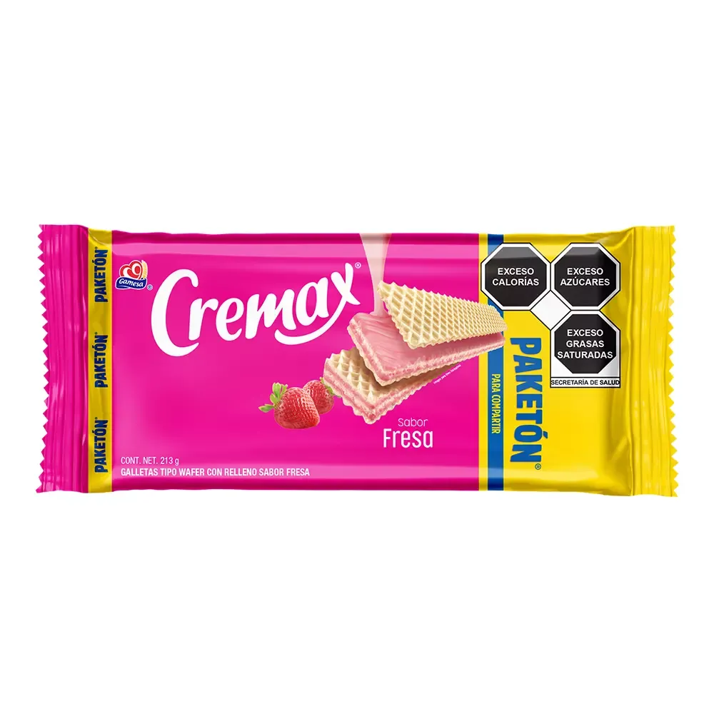GALLETA C/NIEVE FRESA GAMESA 213GR 