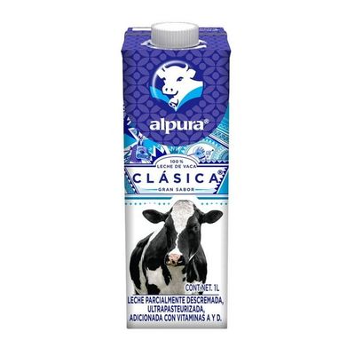 LECHE ALPURA CLASICA 1LT