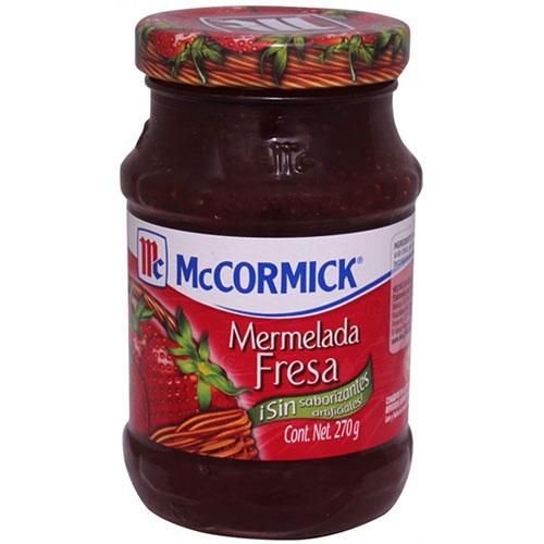 MERMELADA FRESA MCCORMICK 270GR 
