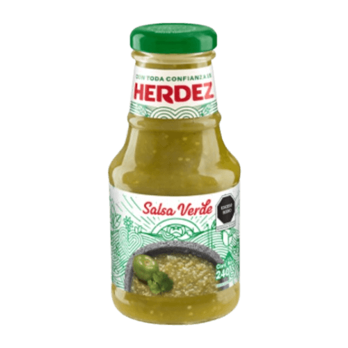SALSA VERDE HERDEZ FRASCO 240GR
