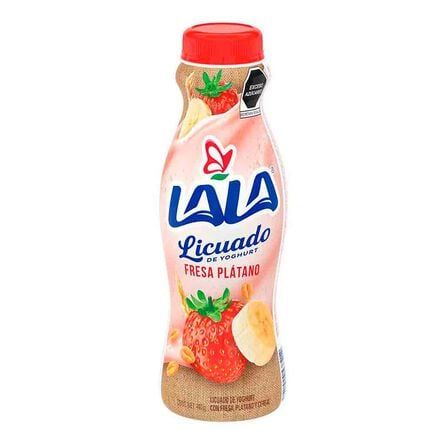 LICUADO LALA FRESA CON PLATANO 440GR