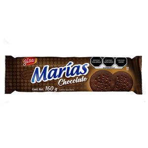 GALLETAS MARIA CHOCOLATE GISA 160GR