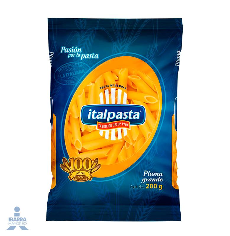 PLUMA GRANDE ITALPASTA 200GR