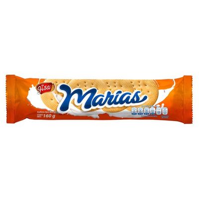 GALLETA MARIAS GISA 160GR+10%MAS