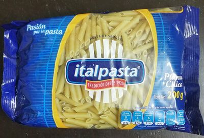 PASTA ITALPASTA PLUMA CHICA 200GR.