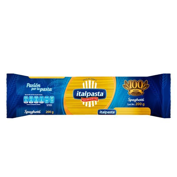 PASTA SPAGHETTI ITALPASTA 200GR