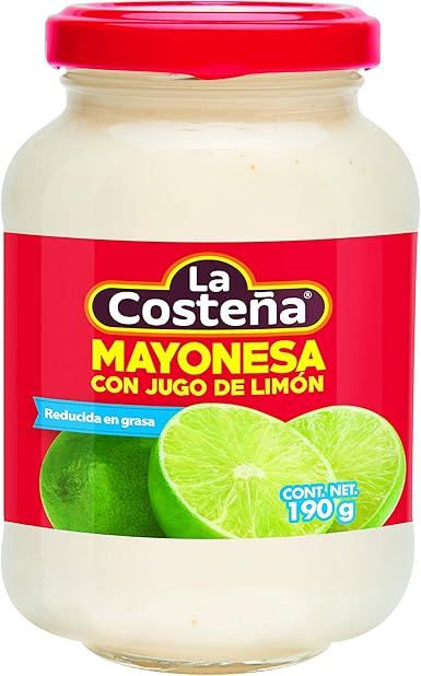 MAYONESA LIMON OVAL COSTEÑA 190G