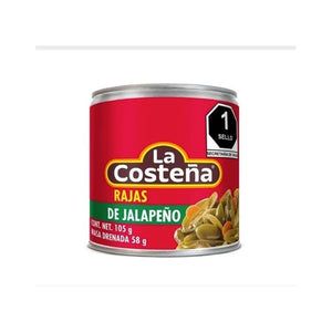 CHILES RAJAS LA COSTEÑA  105GR