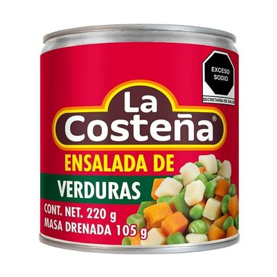 ENSALADA VERDURAS LA COSTEÑA 220GR