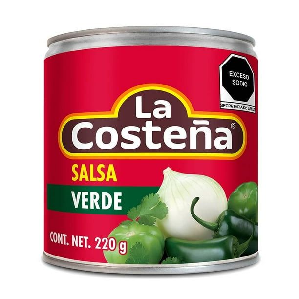 SALSA MEXICANA VERDE LA COSTEÑA 220GR