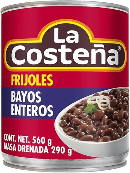 FRIJOLES BAYOS ENTEROS COSTEÑA 560GR
