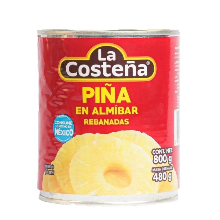 PIÑA REBANADAS LA COSTEÑA 800GR