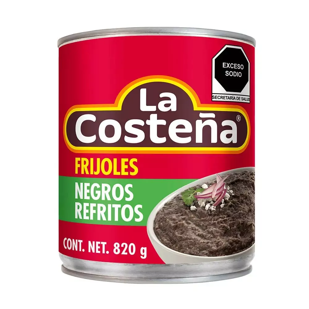 FRIJOL REF.NEGRO LA COSTEÑA 820GR 