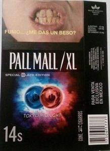 CIGARRO PALL MALL XL TOKYO MIDNIGHT 20S