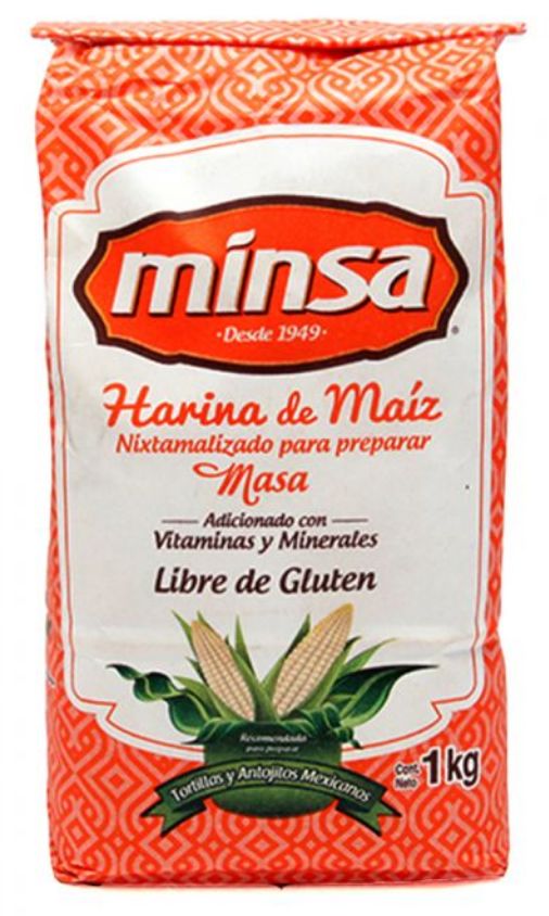 HARINA DE MAIZ MINSA 1KG