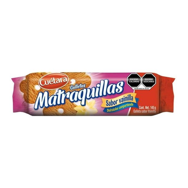 GALLETA MATRAQUILLAS  VAINILLA CUETARA 145GR 