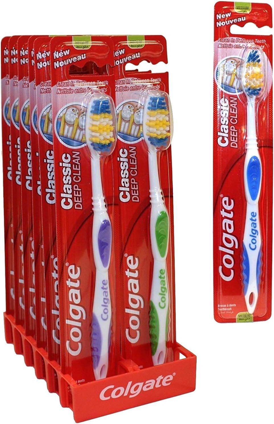 CEPILLO DENTAL COLGATE P/CLEAN MED PZ
