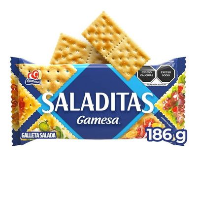 GALLETA SALADITAS GAMESA 186GR