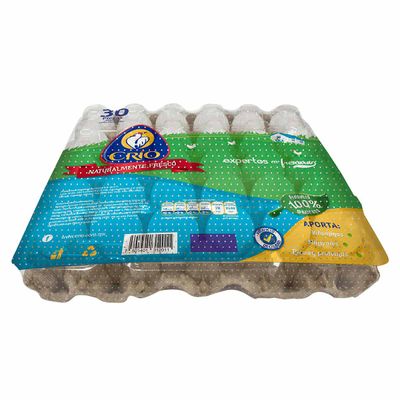 HUEVO CRIO EMPLAYADO 30 PZAS..