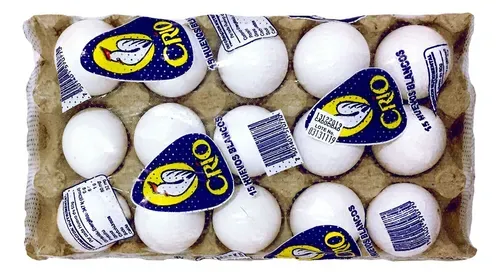HUEVO CRIO 15PZ EMPLAYADO...
