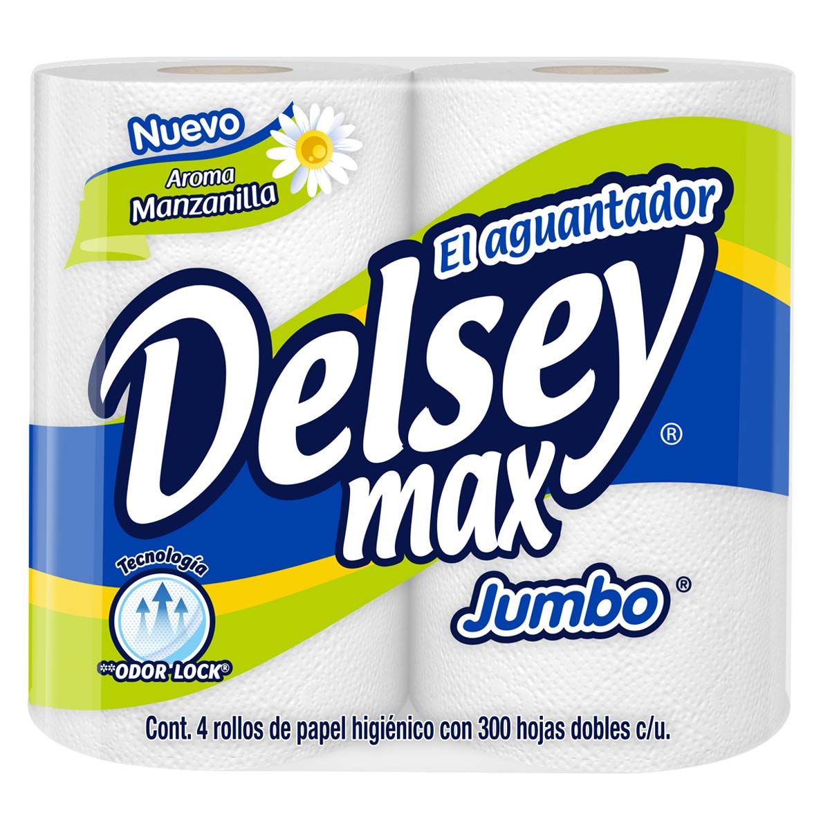 PAPEL HIGIENICO DELSEY MAX M/JUMBO 4S