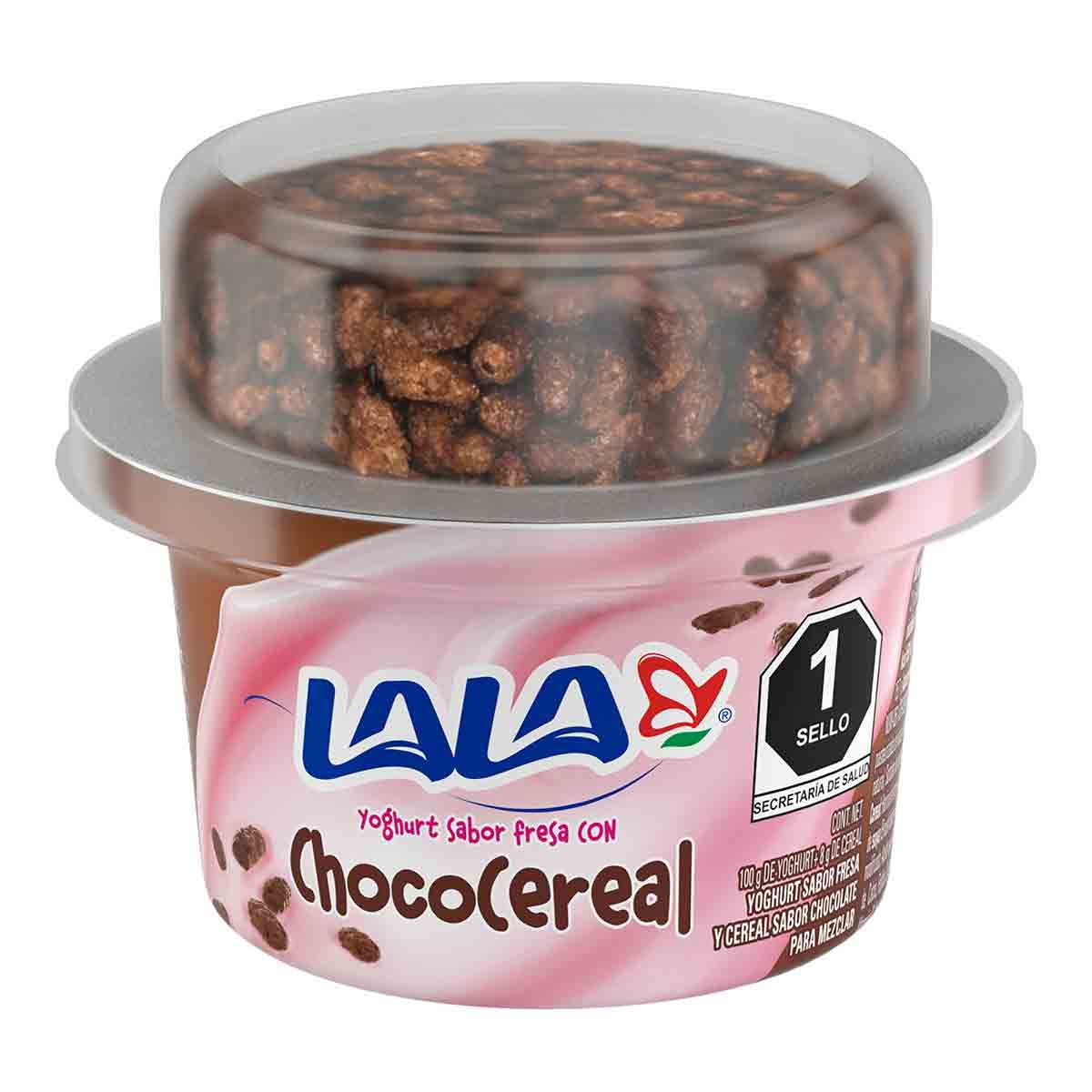 BATIDO LALA YOGURT CEREAL CHOCOLATE 100GR