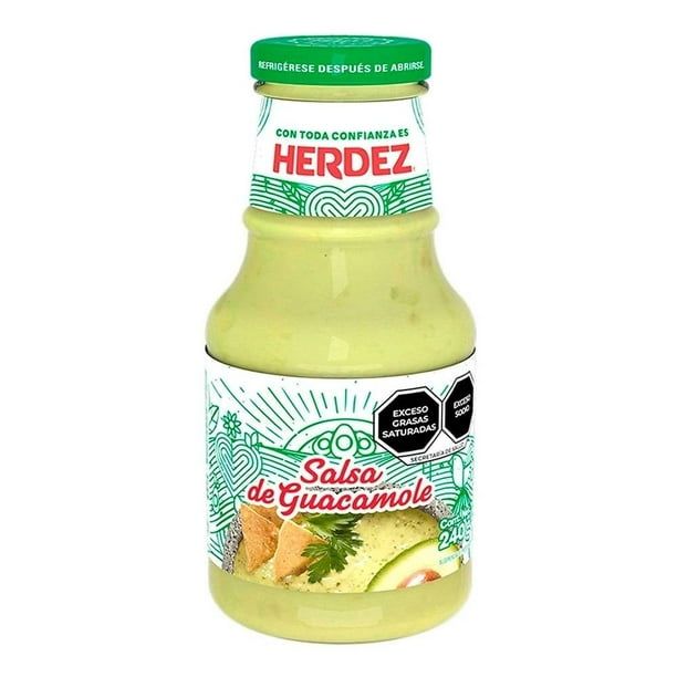 SALSA GUACAMOLE HERDEZ 240GR