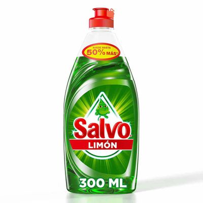 DETERGENTE LAVTRTE. SALVO LIQ.LIMON 300ML 
