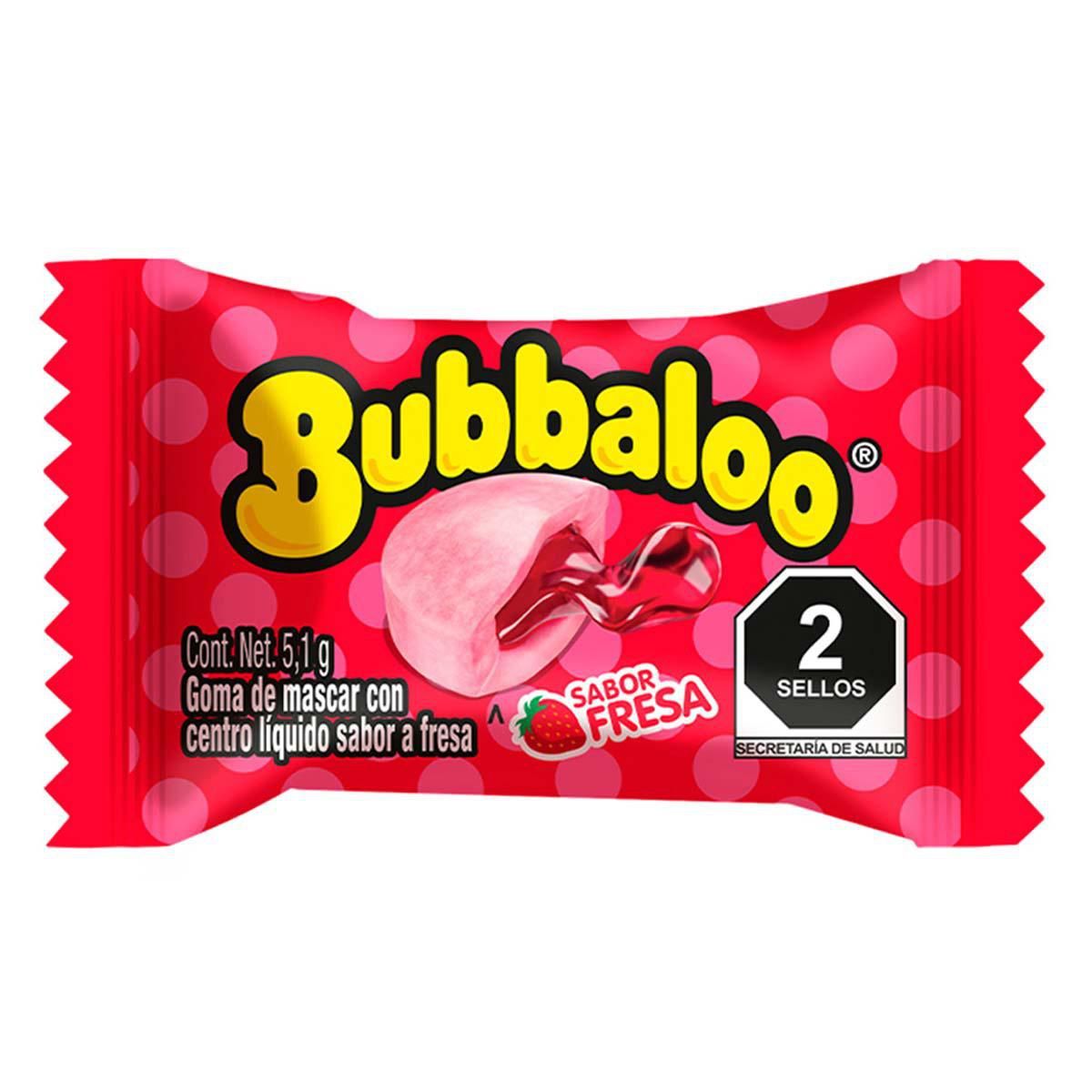 CHICLE BUBBALOO FRESA 5.1GR