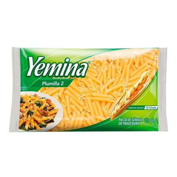PASTA YEMINA PLUMILLA 2 200GR