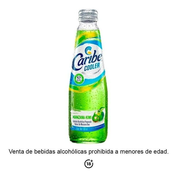 CARIBE COOLER MANZANA-KIWI 300ML